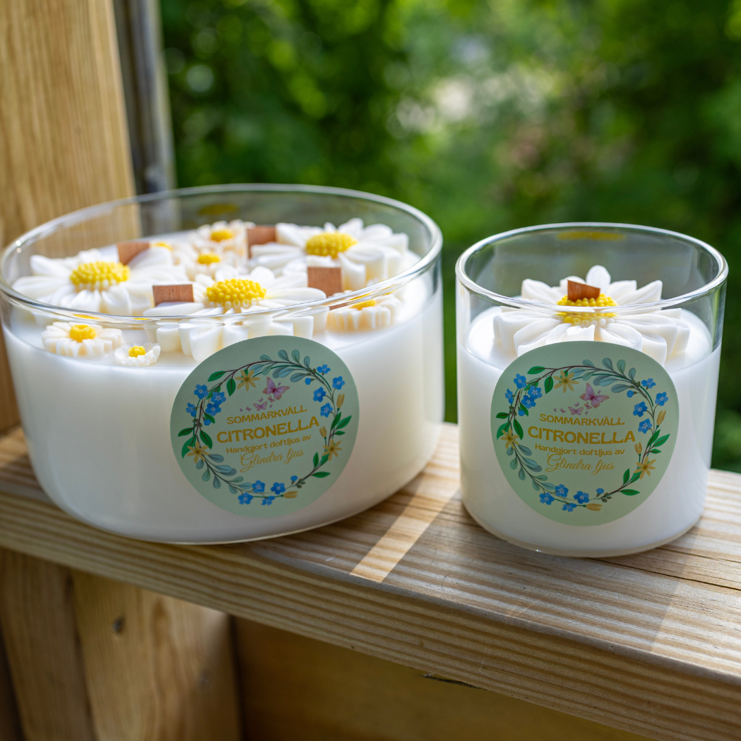 Sommarkväll Citronella Ljus 850g