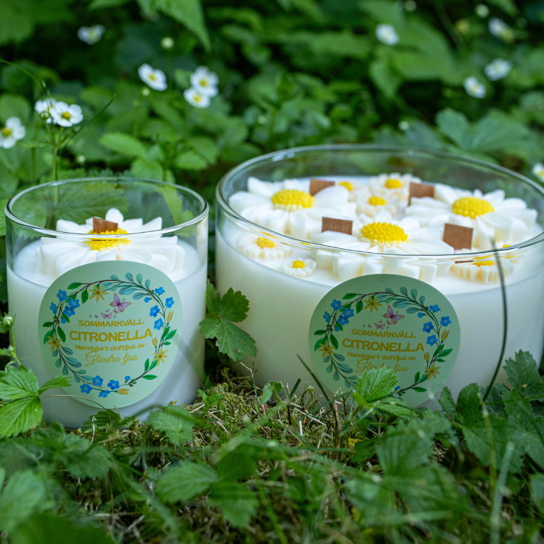 Sommarkväll Citronella Ljus 850g