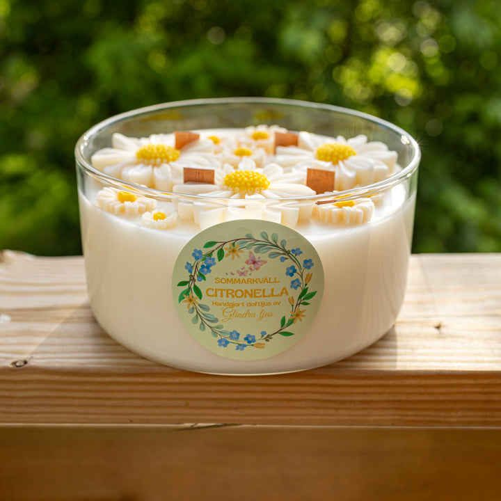 Sommarkväll Citronella Ljus 850g